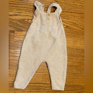 Zara baby knit overalls, size 3 - 6 months